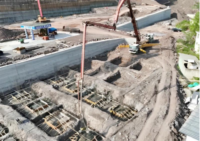 總投資4億元！食品產(chǎn)業(yè)園配套基礎(chǔ)設(shè)施項目施工現(xiàn)場